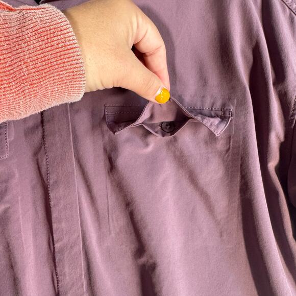 Athleta Mauve Short Sleeve Top - Picture 3 of 10